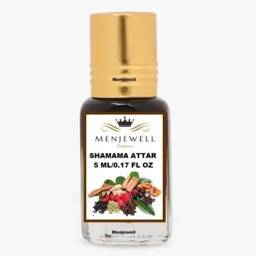 Menjewell Shamama Long Lasting 5ML Herbal Attar Spicy