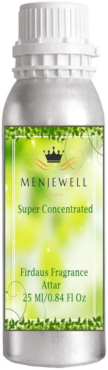 Menjewell Super Concentrated Firdaus Fragrances Attar Long Lasting 25ML Attar-Perfume Spicy