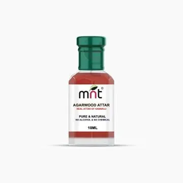 MNT Agarwood Attar For Unisex Long Lasting And Alcohol Free 10 ml