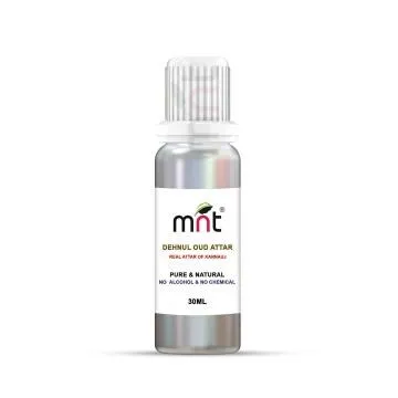 MNT Dehnul Oud Attar For Unisex Long Lasting And Alcohol Free 30 ml