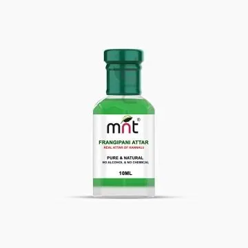 MNT Frangipani Attar For Unisex Long Lasting And Alcohol Free 10 ml