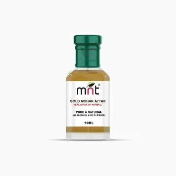 MNT Gold Mohar Attar For Unisex Long Lasting And Alcohol Free 10 ml