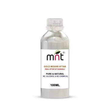 MNT Gold Mohar Attar For Unisex Long Lasting And Alcohol Free 100 ml