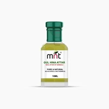 MNT Gul Hina Attar For Unisex Long Lasting And Alcohol Free 10 ml