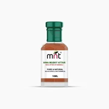 MNT Hina Musky Attar For Unisex Long Lasting And Alcohol Free 10 ml