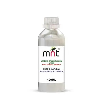 MNT Jasmine Grandiflorum Attar For Unisex Long Lasting And Alcohol Free 100 ml