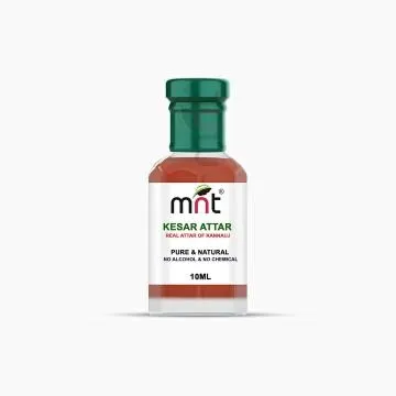 MNT Kesar Attar For Unisex Long Lasting And Alcohol Free 10 ml