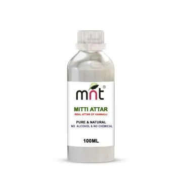 MNT Mitti Attar For Unisex Long Lasting And Alcohol Free 100 ml