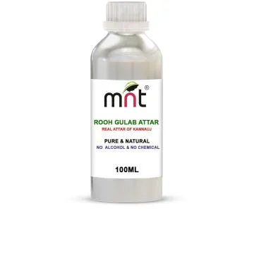 MNT Rooh Gulab Attar For Unisex Long Lasting And Alcohol Free 100 ml