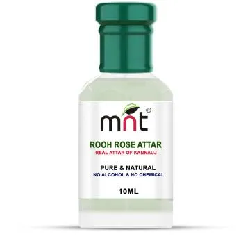 MNT Rooh Rose Attar For Unisex Long Lasting And Alcohol Free 10 ml