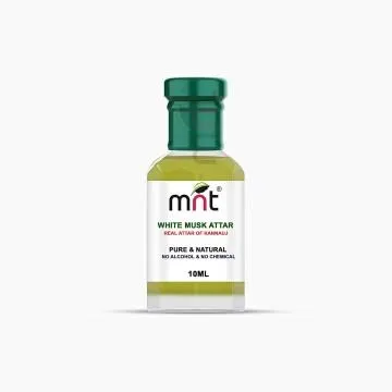 MNT White Musk Attar For Unisex Long Lasting And Alcohol Free 10 ml