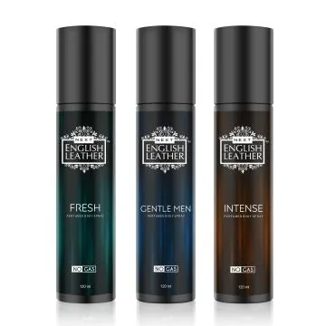 NEXT English Leather Deodorants – NEXT Fresh NEXT Gentle Man and Next Intense – Each 120ml