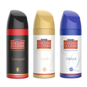 NEXT Pack of 3 Deodorants – English Leather Liverpool Lords and Oxford – Each 150 ml