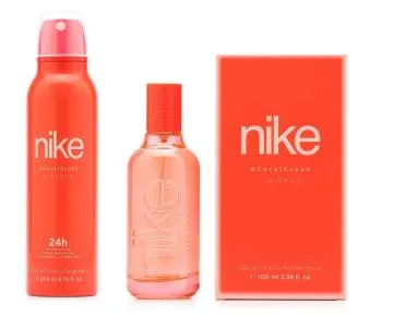 Nike #CoralCrush Woman Combo Set of Deodorant and Perfume EDT