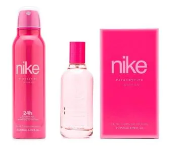 Nike #TrendyPink Woman Combo Set of Deodorant and Perfume EDT