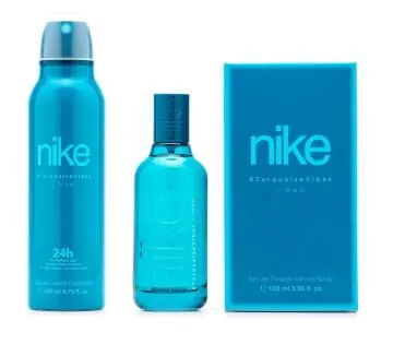 Nike #TurquoiseVibes Man Combo Set of Deodorant and Perfume EDT 300ml