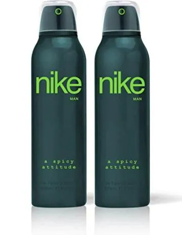 Nike Men Deodorant A Spicy Attitude 200 ml Pack of 2