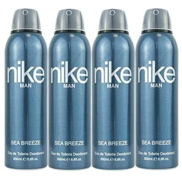 Nike Men Sea Breeze Deodorant 200 ml Pack of 4