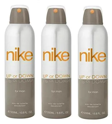 Nike Men Up or Down Deodorant 200 ml Pack of 3