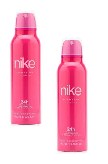 Nike Pack Of 2 #TrendyPink Deodorant For Woman 200ml X 2