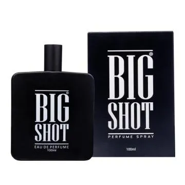 Oscar Big Shot Black Long Lasting Perfume for Men Woody Aromatic Fragrance 100ml