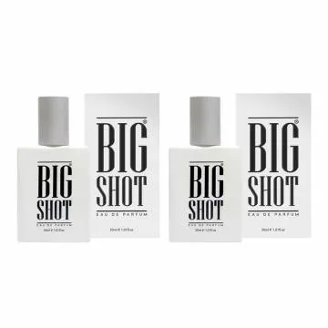 Oscar Big shot White Long Lasting Perfume for Men Woody and Spicy Aromatic Fragrance 30ml Pack of 2