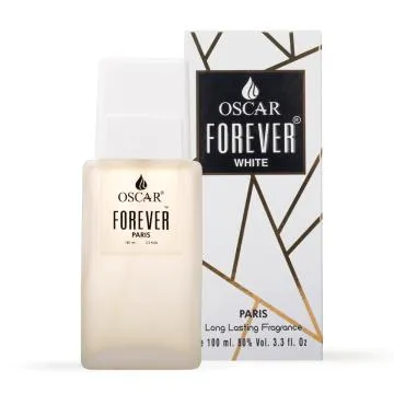 Oscar Forever Paris Black Long Lasting Perfume for Men Woody Aromatic Fragrance 100ml