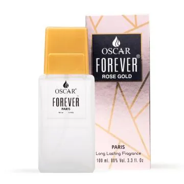 Oscar Forever Rose Gold Aromatic Fougere Fragrance Long Lasting Perfume For Women 100ml