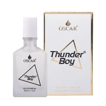 Oscar Thunder Boy White Long Lasting Perfume For MenFresh Aqua Fragrance 30ml