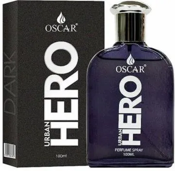 Oscar Urban Hero Dark Long Lasting Perfume for Men Subtle Floral Fragrance 100ml