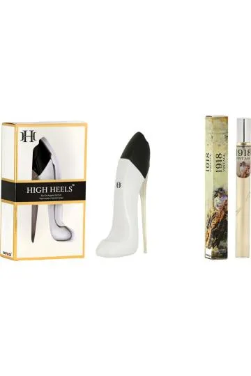 Oven 1918 White Fresh Floral Heels Perfume Combo for Men and Women 30ml Each