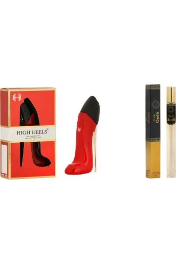 Oven Fresh FLoral Red Heels Spray Perfume Black Oudh Combo for Men and Women 30ml Each