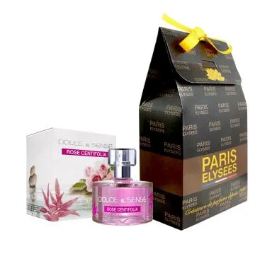 Paris Elysees DOLCE and SENSE Rose Centifolia Eau de Parfum for 60ml
