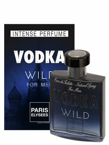 Paris Elysees Vodka WILD Eau de toilette for Men – 100 ml