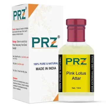 PRZ Pink Lotus Attar For Unisex 10 ml