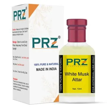 PRZ White Musk Attar For Unisex 10 ml