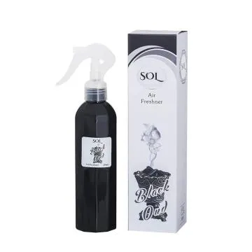RANKSON Black Oud Natural Long Lasting Multipurpose Air Freshener Spray 250ml