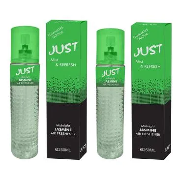 RANKSON JUST Midnight JASMINE Air Freshener Spray – 500ml Pack Of 2