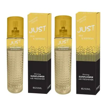 RANKSON JUST Shining SUNFLOWER Air Freshener Spray – 500ml Pack of 2