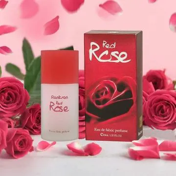 RANKSON Red Rose Long Lasting Eau De Fabric Perfume For Men and Women 40ml