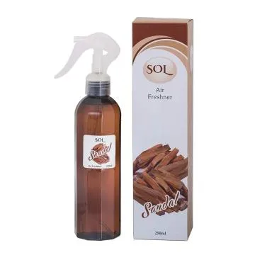 RANKSON Sandal Natural Long Lasting Multipurpose Air Freshener Spray 250ml