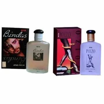 Riya Bindas and Poizo Perfume 100ml Each l Pack of 2 l
