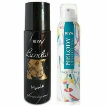 Riya Bindas and Riya Melody Deodorant l Combo of 2 l