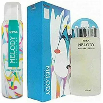 Riya Melody Perfume and Deodorant l Pack of 2 100ml l 150ml