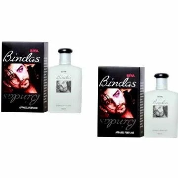 Riya Perfume Bindaas Apparel Perfume for Men 100 ml l Combo l of 2