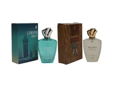 RU LONDON NIGHT 60 ML SANDAL SEFFRONY 60 ML PERFUMES