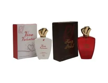 RU VIVA VALENTINE 60 ML AND KING PEARL 60 ML PERFUMES