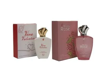 RU VIVA VALENTINE 60 ML AND MUSKY ROSE 60 ML PERFUMES