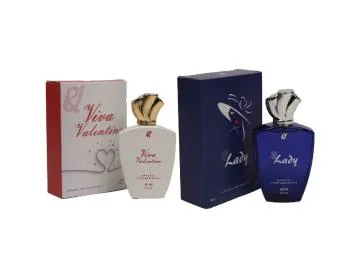 RU VIVA VELANTINE 60 ML AND LADY 60 ML PERFUMES