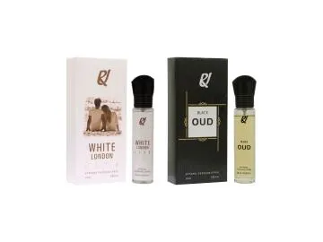 RU WHITE LONDON 25 ML BLACK OUD 25 ML PERFUMES